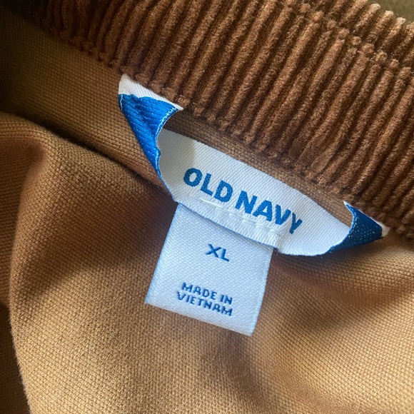 Old Navy Tan Chore Jacket with Corduroy Collar. Women’s XL. Lightly Worn. - Picture 4 of 9